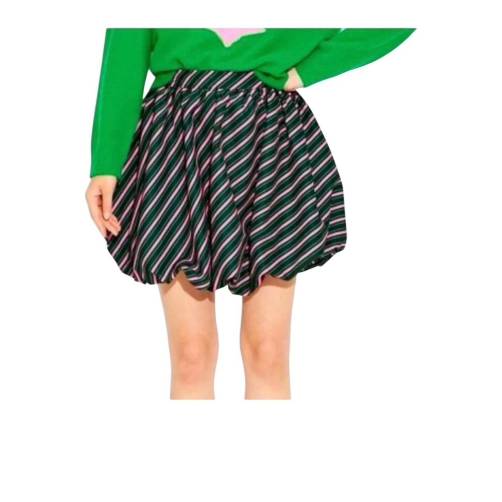 NWT Women’s Wicked Striped Bubble Mini Skirt- XXS